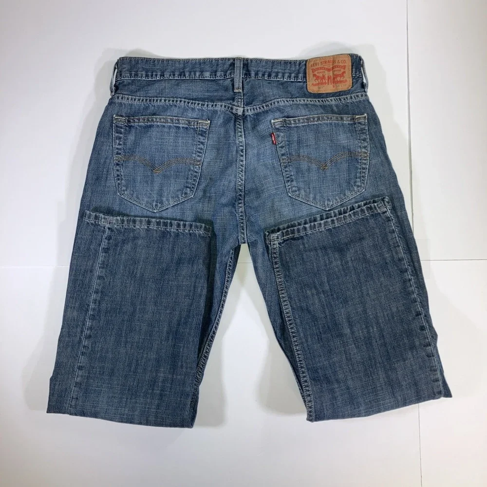 Levi's 569 Jeans Men's 34x30 Blue Loose Straight 100% Cotton Denim